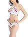 Zeroer Women Bikini Floral Printing Two Piece Bikini Swimsuit Bathing Suits