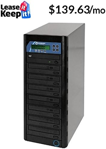 Microboards Technology 1:7 Networkable CopyWriter Pro Tower CD/DVD Duplicator with 250GB Internal Hard Disk, 22x DVD Burning, 48x CD Burning