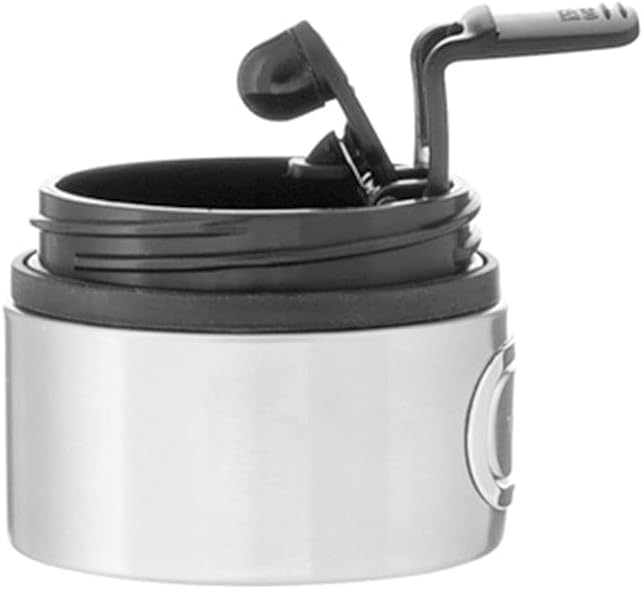 Luxe Autoseal taza térmica de viaje, taza de café de acero inoxidable, termo, vaso hermético, apto para lavavajillas, taza con tapa sin BPA fácil de limpiar, White Zinfandel, 360 ml