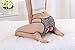 Celamirio Women's Bow Crotchless Pearl Thong Panties Underwear 3 Pack S