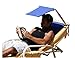 Lightweight Portable Beach and Outdoor Sunshade providing 50+ UV,UVA,UVB, Sun Protection (SUNSHADE ONLY, CHAIR NOT INCLUDED)