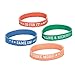 Amscan Football Team Bracelets , Black and Green, 8 Pcs