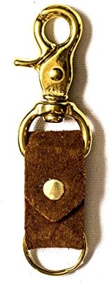 Genuine Cowhide Leather Key Chain :: Handmade in Austin, Texas….Western Style :: Great Practical Gift by Hatton Henry
