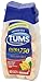 Tums Antacid Chewable Tablets, Extra Strength, Sugar Free, Orange, 80-Count Bottles (Pack of 4)