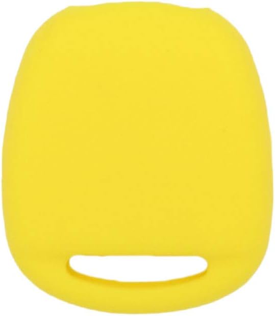 BROVACS Silicone Cover Protector Case Holder Skin Jacket Compatible with TOYOTA LEXUS 2 Button Remote Key Fob CV2421 Yellow - Image 3