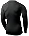 CLSL TM-R21-BB_Large Tesla Men's Thermal Coldgear Compression Baselayer Long Sleeve Top R21/R34