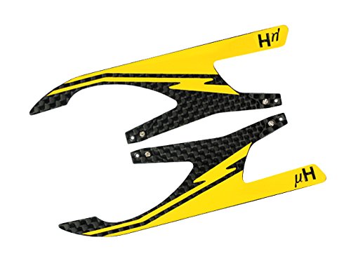 Carbon Fiber Landing Skids "I", Gold (MH Series)