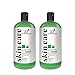 Artnaturals Organic Aloe Vera Gel (2 Pack x 12 Fl Oz / 355ml) for Face, Hair & Body - 100% Pure Cold Pressed - for Sun Burn, Eczema, Bug or Insect Bites, Dry Damaged Aging skin, Razor Bumps & Acne