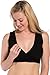 Fishers Finery Womens EcoFabric Maternity Nursing Bra (Black XS)