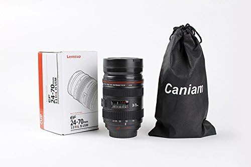 ATCG Caniam 24-70mm F/2.8l 12.5-ounce 1:1 Dslr Camera Lens Coffee Tea Mug