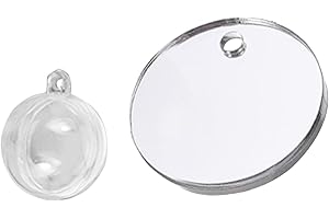 ZGLUZP Betta Training Mirror Fish for Tank Fish Antidepressant Work Out Special for Betta Fitness Mirror Betta Toys Mirror Aquarium Decor (5cm) (6cm)