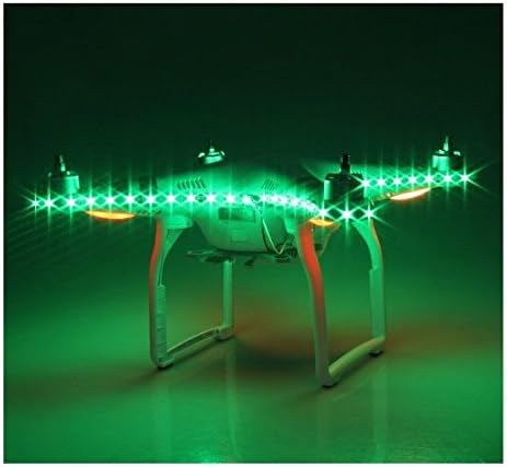 RCG TianCheng DJI Phantom 3 Quadcopter LED Light Strip Night Flying Decorative Lamp with step-down Module