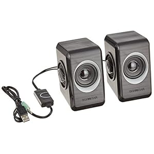Sonic Gear QUATRO-2-B-COOL-GREY Speakers – Black and Cool Grey