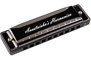 Personalized Harmonica With Custom Engraved Message To Give As A Gift To Music Enthusiast, Students, Band Players And Graduat