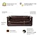 Keet Fluffly Deluxe Pet Bed Sofa Chocolate Largethumb 4