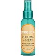 PURE CODE Volume + Heat Protector Spray with Argan Oil-Protects Hair Up To 450º F Against Curling Irons & Blow Dryers - Argan Oil Hair Treatment Spray - Made in USA 3.3
