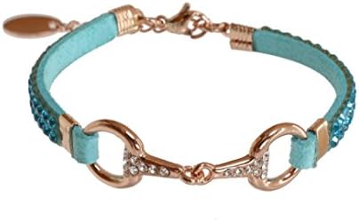 Lilo Steel Horse Bridle Snaffle Equestrian Pony Horse Jewellery Rhinestone Jewellery, Size 16/19, Christmas Gift