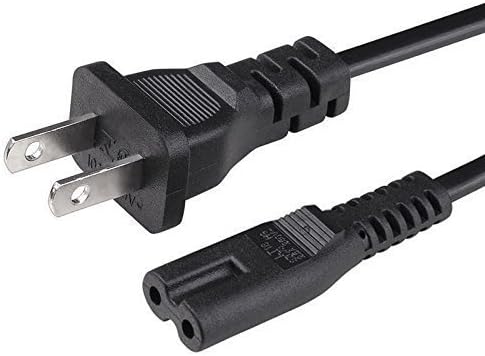 OMNIHIL AC Power Cord Compatible with Samsung UN32EH4000FXZA UN32EH4003FXZA TV, Compatible Part