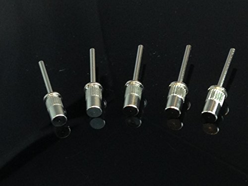 Beauticom  Silver Mandrel Bit- For Nail Drill/File (Quantity: 5pcs)