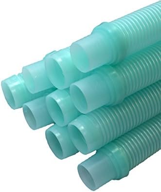 Universal Automatic / Suction Swimming Pool and Spa Vacuum Cleaner Extension / Replacement Hose Compatible with all Major Brands (10, AQUA)