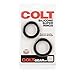 California Exotic Novelties Colt Silicone Super Rings, Black