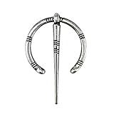 XGALA Vintage Viking Buckle Clasp Clothes Cloak Pin Penannular Brooch，Norse Fibula Celtic Brooch Pin