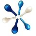 Latex Balloons, 100-Pack, 12-Inch (Blue, Light Blue, White)