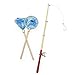 Odoria 1/12 Miniature Fishing Pole and Nets Dollhouse Decoration Accessories