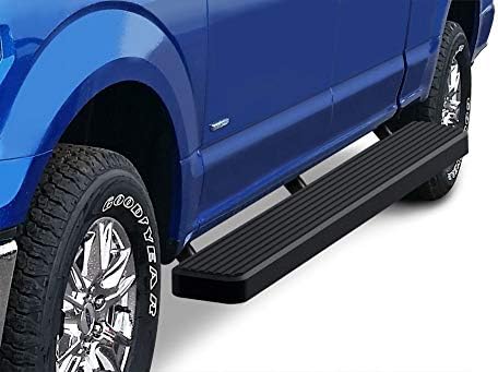 Amazon Com Aps Iboard Running Boards 6in Black Compatible With Ford F150 2015 2021 Supercrew Cab F 250 F 350 Super Duty 2017 2021 Crew Cab Nerf Bars Side Steps Side Bars Automotive