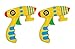 Silly String Toy Blaster Guns - Set of 2 Shooters - Attaches To All Cans of Silly String Streamers (Cans Sold Separately)