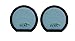 2 Hoover 303173001 T-Series Bagless, Taskvac, WindTunnel Rewind Washable Primary Blue Filter 2 Pack Money Saving Bundle!
