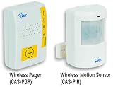 Secure Wireless Caregiver Pager and PIR Motion Sensor for Elderly Patient Wandering and Fall Prevention