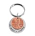 20 year anniversary gift, 2001 2000 penny key chain, 20 years and counting