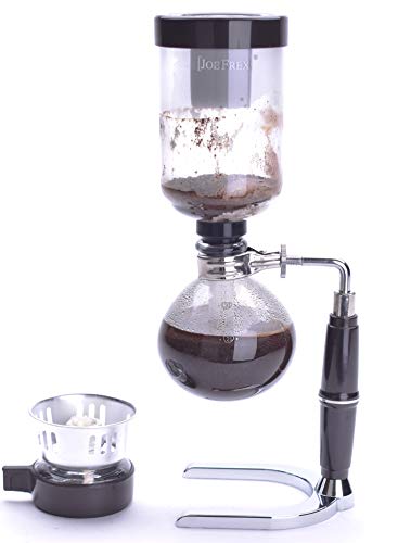 Coffee Siphon for 3 Cups freshly brewed Coffee in Glass Syphon Tabletop Coffee Brewer - Thumbnail 3