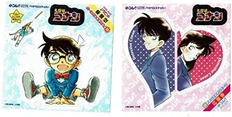 Amazon 小コレ ペタペロステッカー 名探偵コナン 2種セット青山剛昌 アニメ 萌えグッズ 通販