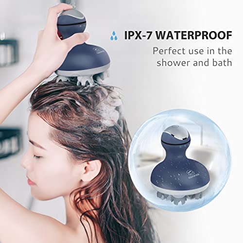 COMFIER Cordless Head Massager, Electric Scalp Massager with Mutlti