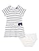 Nautica Girls' Stripe Terry Dress