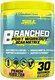 Swole Branched Peach Iced Tea - 30 Servings
