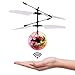 Flying Ball, Crystal Flashing Hand-Controlled Infrared Induction Flying Toys with LED Light,Rechargeable Light up Sensor,Colorful Flying Helicopter Toys,Suitable for Kids, Teenagers
