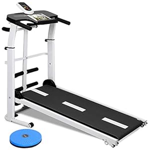 Treadmills QFF@ Opvouwbare Handleiding Wandelen Verstelbare Hoogte Helling Niet Gemotoriseerde Mini Fitness Wandelen…