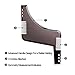 Kindax All-in-one Beard Comb Beard Shaping Template Tool for the Styling of Multiple Mordern Beard Styles