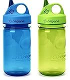 Nalgene Everyday Grip-N-Gulp Water Bottle for Kids Blue / Green Set