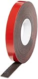 3M VHB 4611 Tape Roll - 0.5 in. x 15 ft. Dark Gray Acrylic Adhesive - Double Sided Tape with Firm Foam
