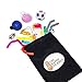 The Happy Peanut Fidget Toys for Sensory Kids Sensory Gadgets for The Classroom Office Desk Goodie Bags Party Favor Piñata Filler-Stress Relief for Kids Adults-Helps Autism ADHD Dementia