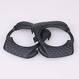 J&L Walkable Cleat Covers/Protection fit Speedplay ZERO AERO (Black)