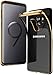 TOZO for Samsung Galaxy S9 Plus Case, Clear Soft TPU Gel Skin [1.0mm Ultra Thin] Slim Soft Protective Cover [Gold Plating Edge]