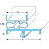 Generic 741307 Door Gasket 8' Snap-In Magnetic Mag 5/8