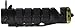 TAC Force TF-636BGN Assisted Opening Folding Knife, Black Half-Serrated Blade, Black/Green Handle, 4-1/2-Inch Closed