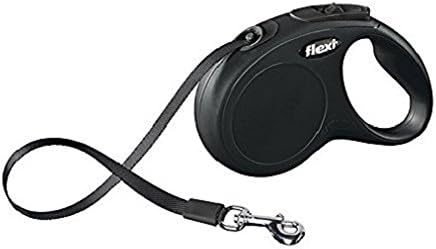 Flexi Standard Tape Lead, Large, Black