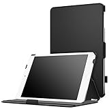 MoKo Case Fit iPad Mini 4 - Slim-Fit Multi-Angle Folio Cover Case with Auto Wake/Sleep Fit Apple iPad Mini 4 (2015 Edition) 7.9 inch iOS Tablet, Black